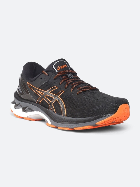 

ASICS Gel-Kayano 27 Men Black Synthetic Running Shoes