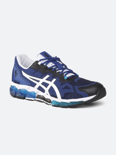 

ASICS Men Blue Synthetic Quantum 360 6 Black Running Shoes