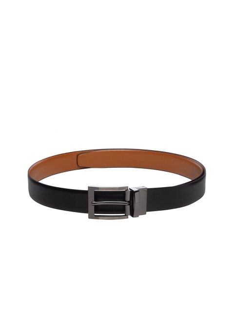 

Apsis Men Black & Tan Solid Belt