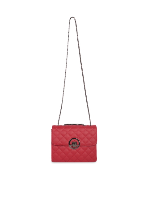 

Ratans Red Quilted Sling Bag