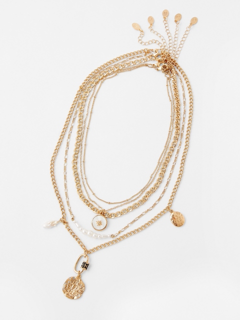 

Accessorize Gold-Plated Layered Necklace