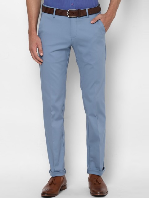 

Allen Solly Men Blue Regular Trousers