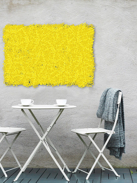 

Story@home Yellow Artificial Gardening Wall Mats