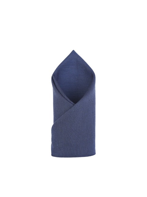 

Bruun & Stengade Men Navy Blue Printed Cotton Pocket Square