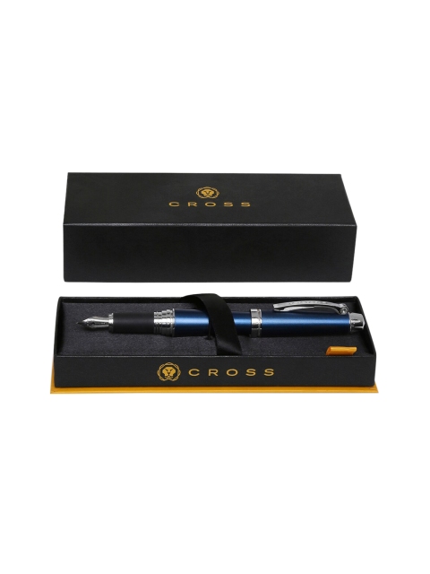 

Cross Blue & Silver-Toned C Series Fountain Monaco Pen