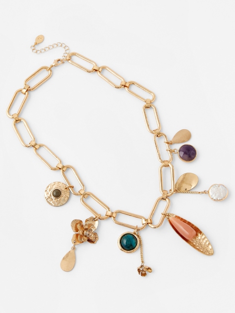 

Accessorize Gold-Toned Metal Gold-Plated Necklace