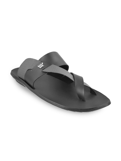 

WALKWAY by Metro Men Black & Grey Comfort Sandals