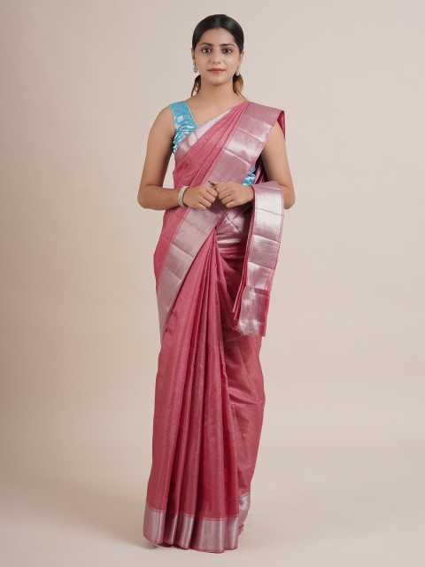 

Pothys Pink Striped Saree