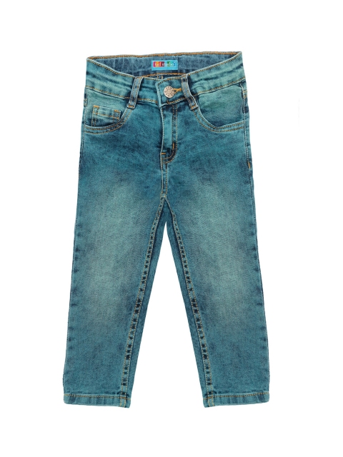 

Kid Studio Boys Blue Slim Fit Light Fade Jeans