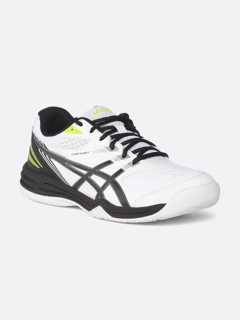 

ASICS Court Slide 2 Men White Synthetic Tennis Shoes