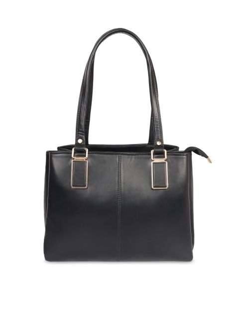 

Ratans Black Solid Shoulder Bag