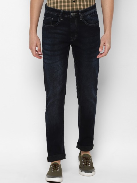 

Allen Solly Men Navy Blue Skinny Fit Light Fade Stretchable Jeans