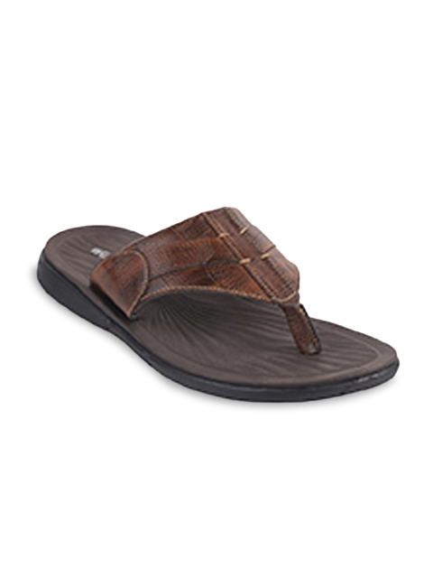

WALKWAY Men Brown Comfort Sandals