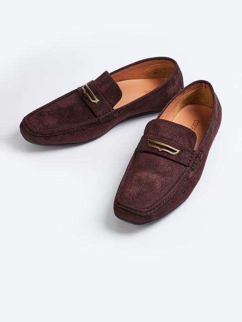 

CODE by Lifestyle Men Brown Suede Loafers