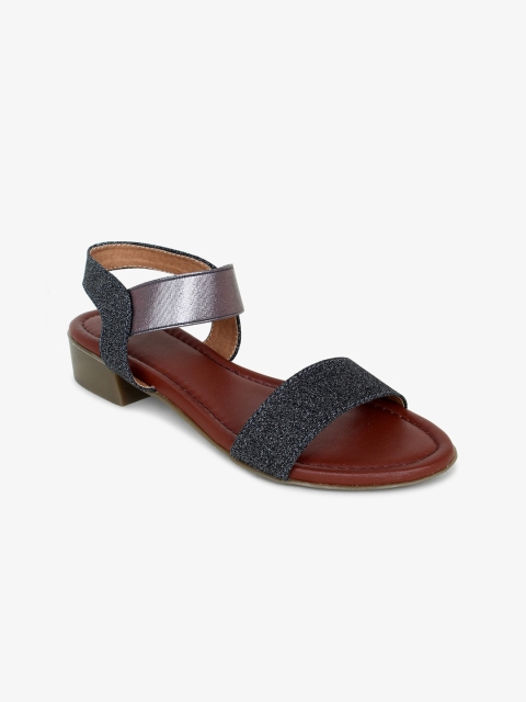 

Bloomtale Women Charcoal Grey Textured Heels