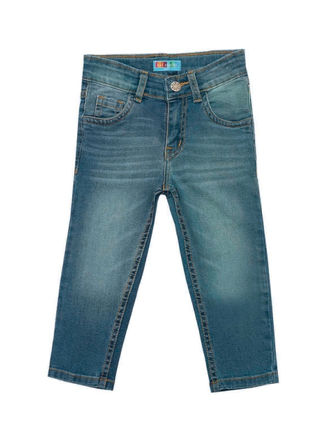 

Kid Studio Boys Blue Slim Fit Light Fade Jeans