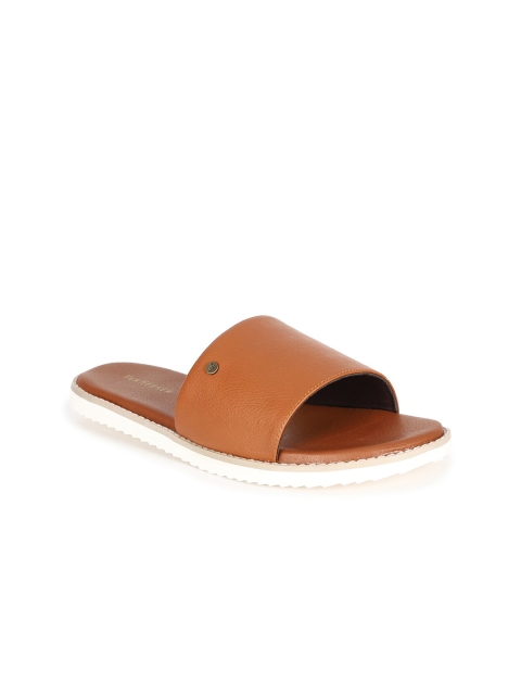 

Van Heusen Men Brown Leather Comfort Sandals