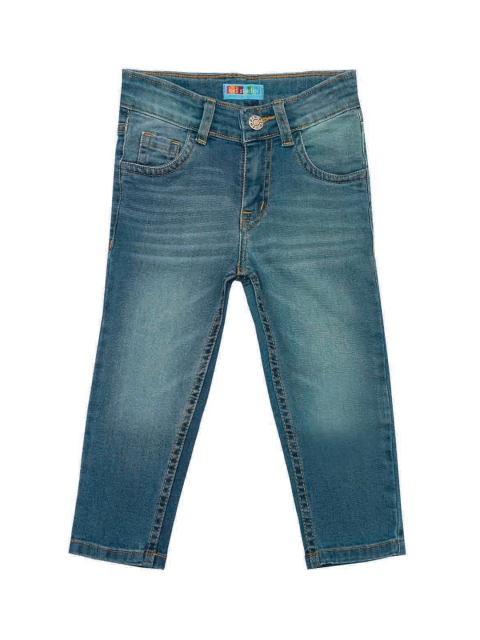 

Kid Studio Boys Blue Slim Fit Light Fade Jeans