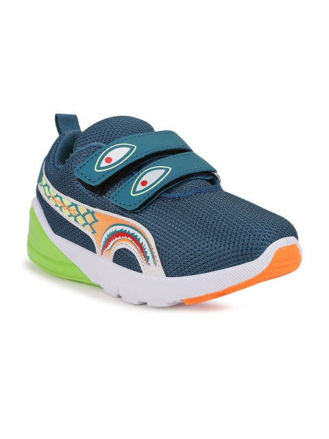 

Campus Unisex Kids Turquoise Blue Mesh Running Shoes