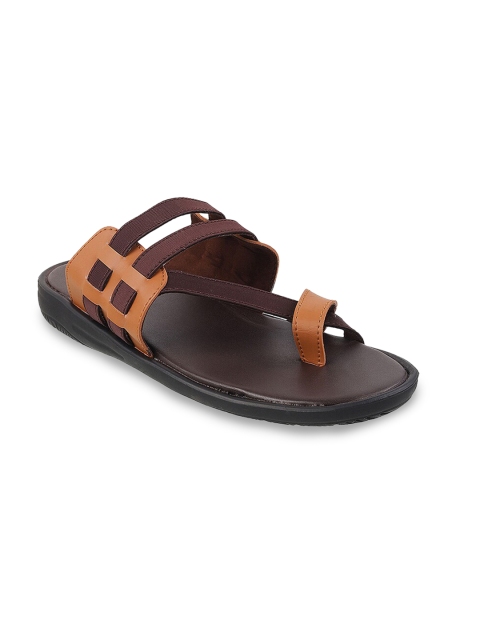 

WALKWAY Men Brown Comfort Sandal