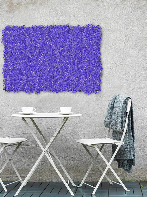 

Story@home Purple Artificial Leaves Decorative Wall Gardening Mats