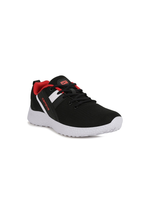 

Campus Unisex Kids Black Mesh Running Shoes