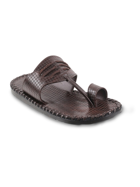 

WALKWAY Men Brown Comfort Sandal
