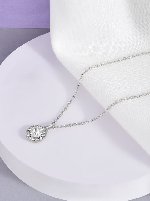 

Accessorize Silver-Plated Metal Necklace
