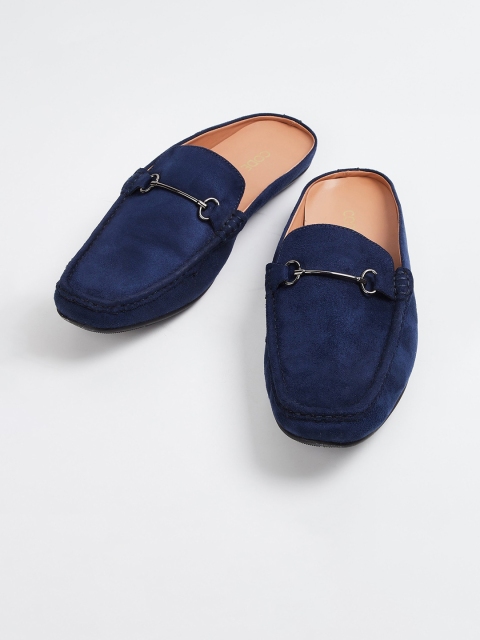 

CODE by Lifestyle Men Navy Blue Suede Loafers