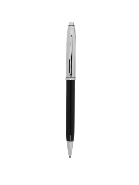 

Cross Black & Silver-Toned Ball-Point Pen with Gift Box