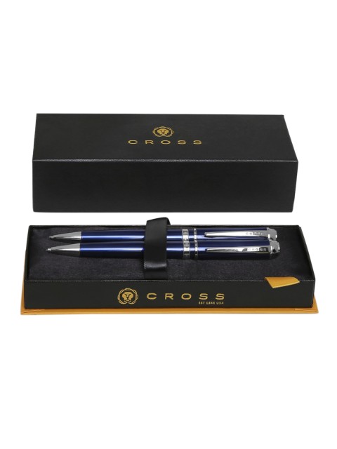 

Cross Blue & Silver-Toned Kingston Set All Ball Pen