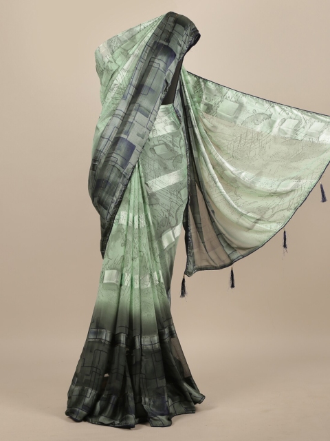 

Pothys Green Woven Design Saree