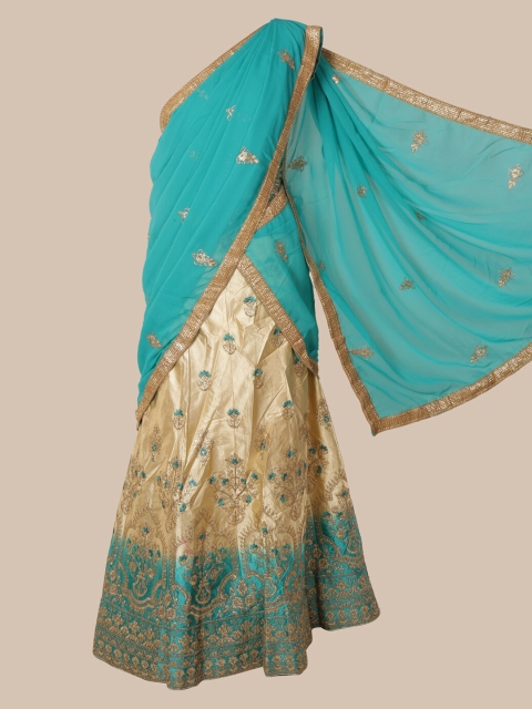 

Pothys Blue Embroidered Saree