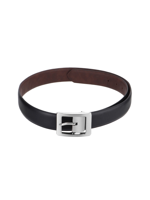 

Paradigm Design Lab Men Black Solid Leather Belt
