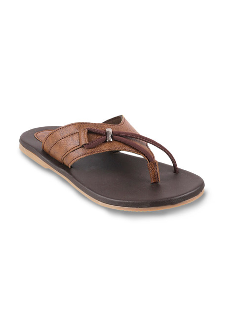 

WALKWAY Men Tan Comfort Sandals