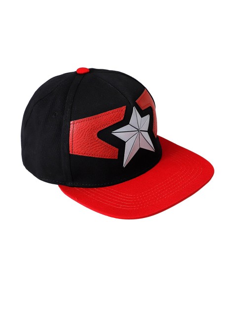 

Free Authority Men Black & Red Avengers Embroidered Cap