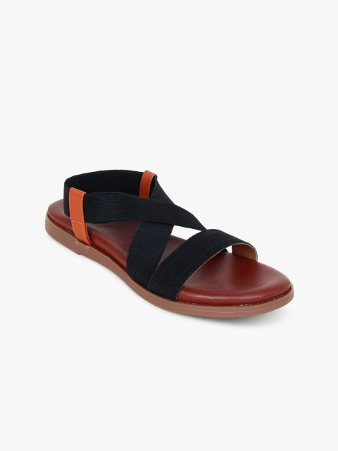

Bloomtale Women Black Open Toe Flats