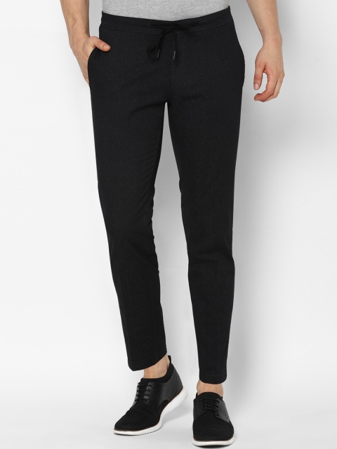 

Allen Solly Sport Men Black Slim Fit Regular Trousers