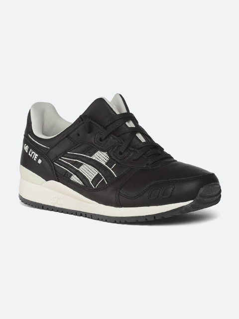 

ASICS Gel-Lyte Iii Og Men Black Leather Running Shoes