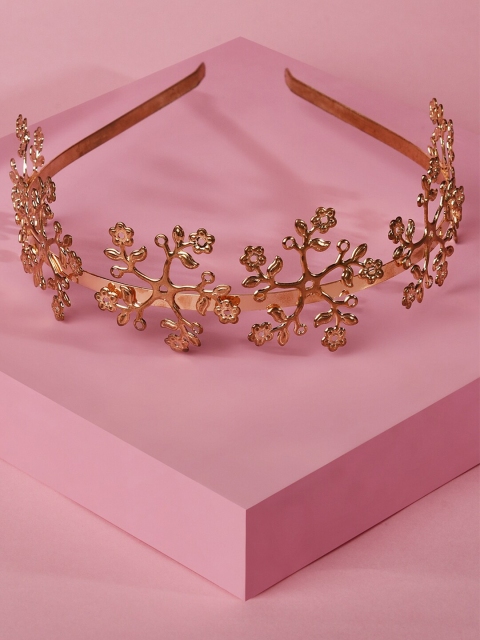 

Toniq Kids Girls Gold-Toned Embellished Hairband