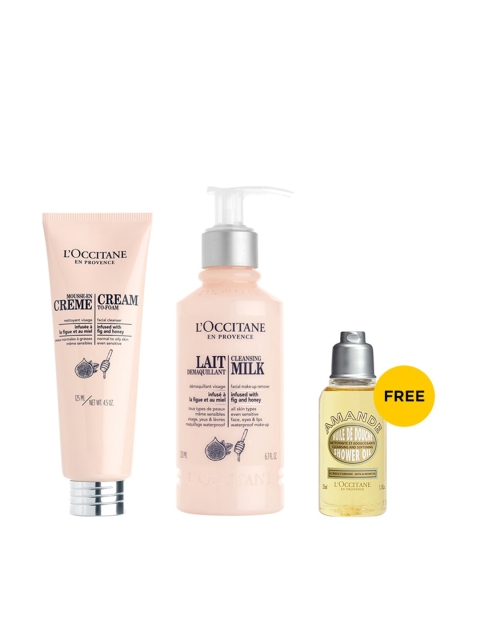 

L'Occitane en Provence Essential Cleansers Kit, Transparent