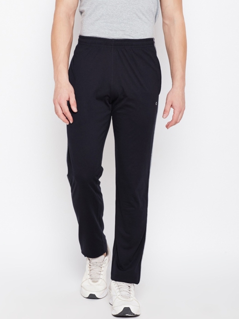 

Sweet Dreams Men Navy Blue Solid Straight-Fit Track Pants