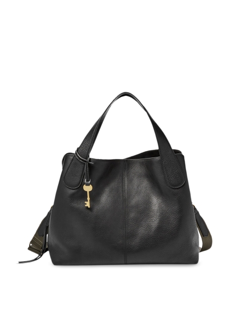 

Fossil Black Textured Maya Handheld Bag