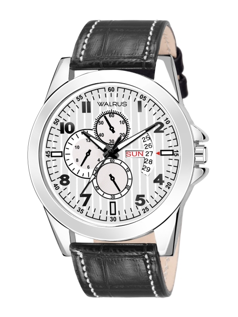 

Walrus Men White Analogue Watch WWTM-ADRL-III-010207