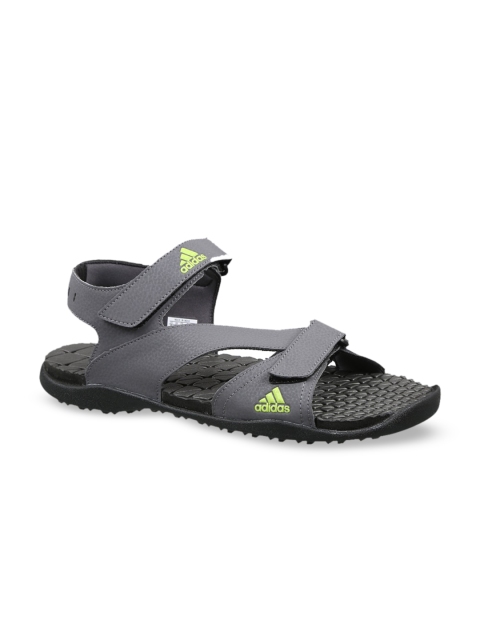 

ADIDAS Men Grey & Black Sports Sandals