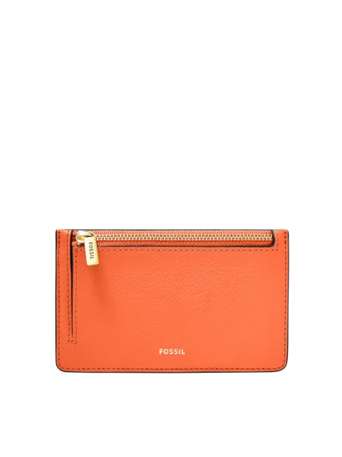 

Fossil Women Multicoloured Textured Card Holder, Multi