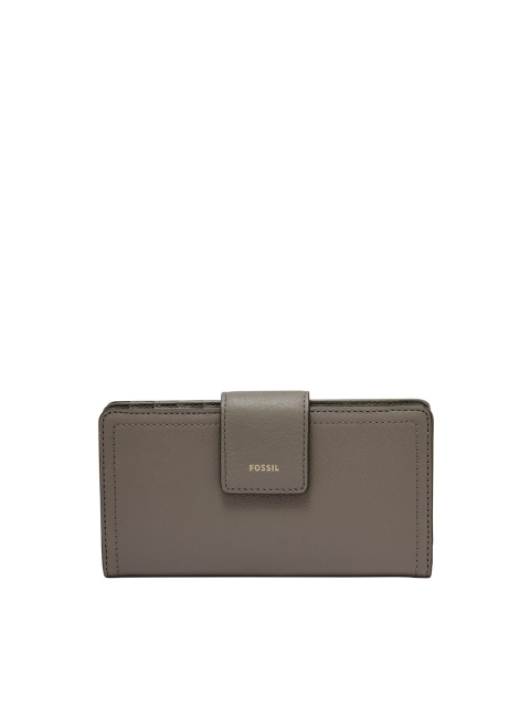 

Fossil Grey Solid Clutch SL7830046