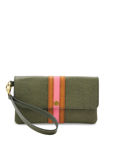 

Fossil Women Green Solid Envelope