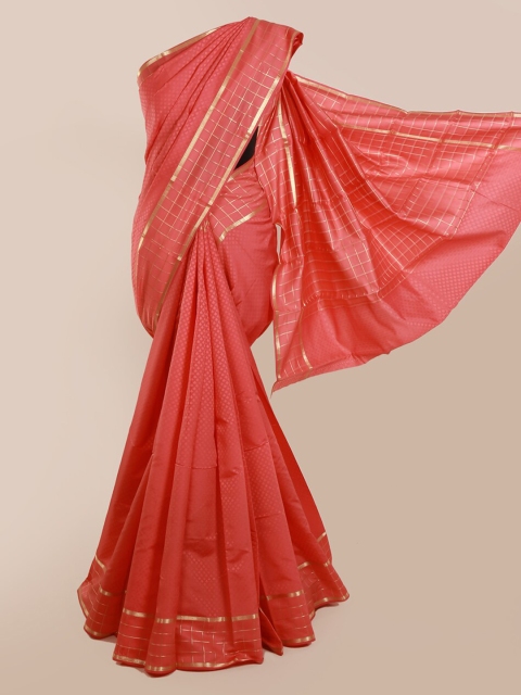 

Pothys Coral Zari Art Silk Saree