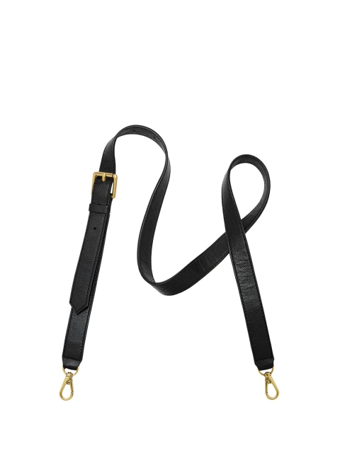 

Fossil Women Black Leather Handbag Strap